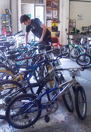 donated bikes - back 2 bikes